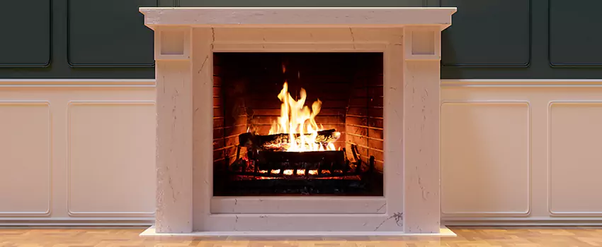 Decorative Electric Fireplace Installation in Fort Myers, Florida