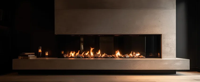 Gas Fireplace Ember Bed Design Services in Fort Myers, Florida