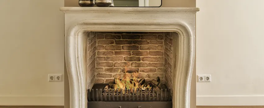 Vintage-style Fireplace Redesign in Fort Myers, Florida