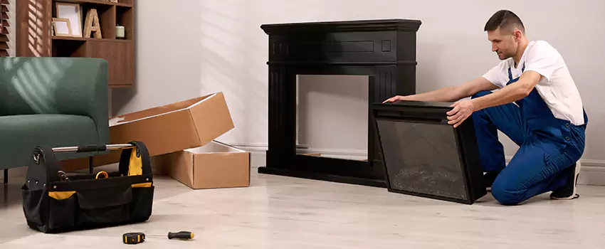 Old Rusted Metal Fireplace Repair And Replacement in Fort Myers, FL