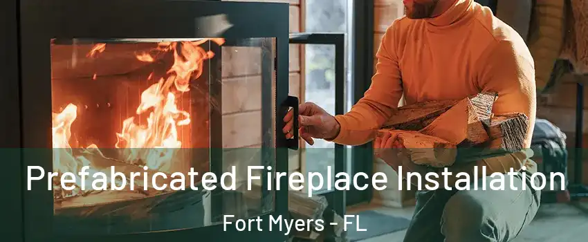  Prefabricated Fireplace Installation Fort Myers - FL